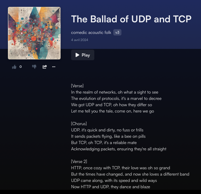 Ballad of UDP and TCP
