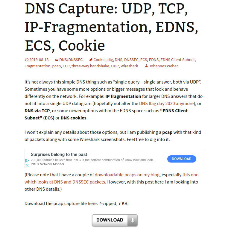 https://blog.webernetz.net/dns-capture-udp-tcp-ip-fragmentation-edns-ecs-cookie/