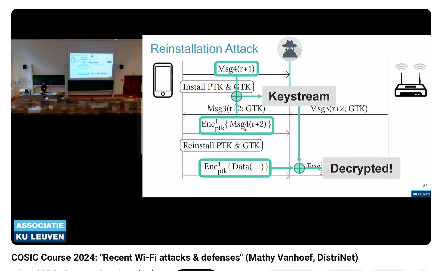 Wifi security course